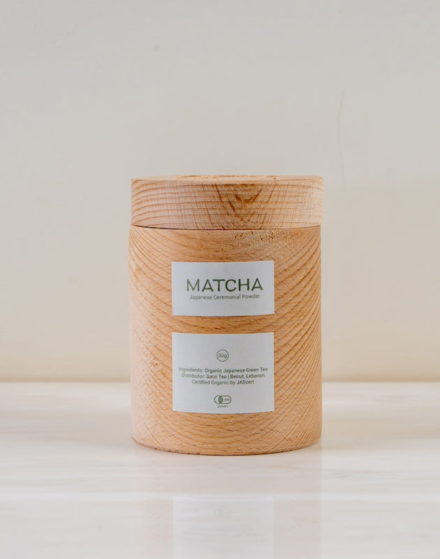 The Japanese Ceremonial Matcha Wood Tin (30g)